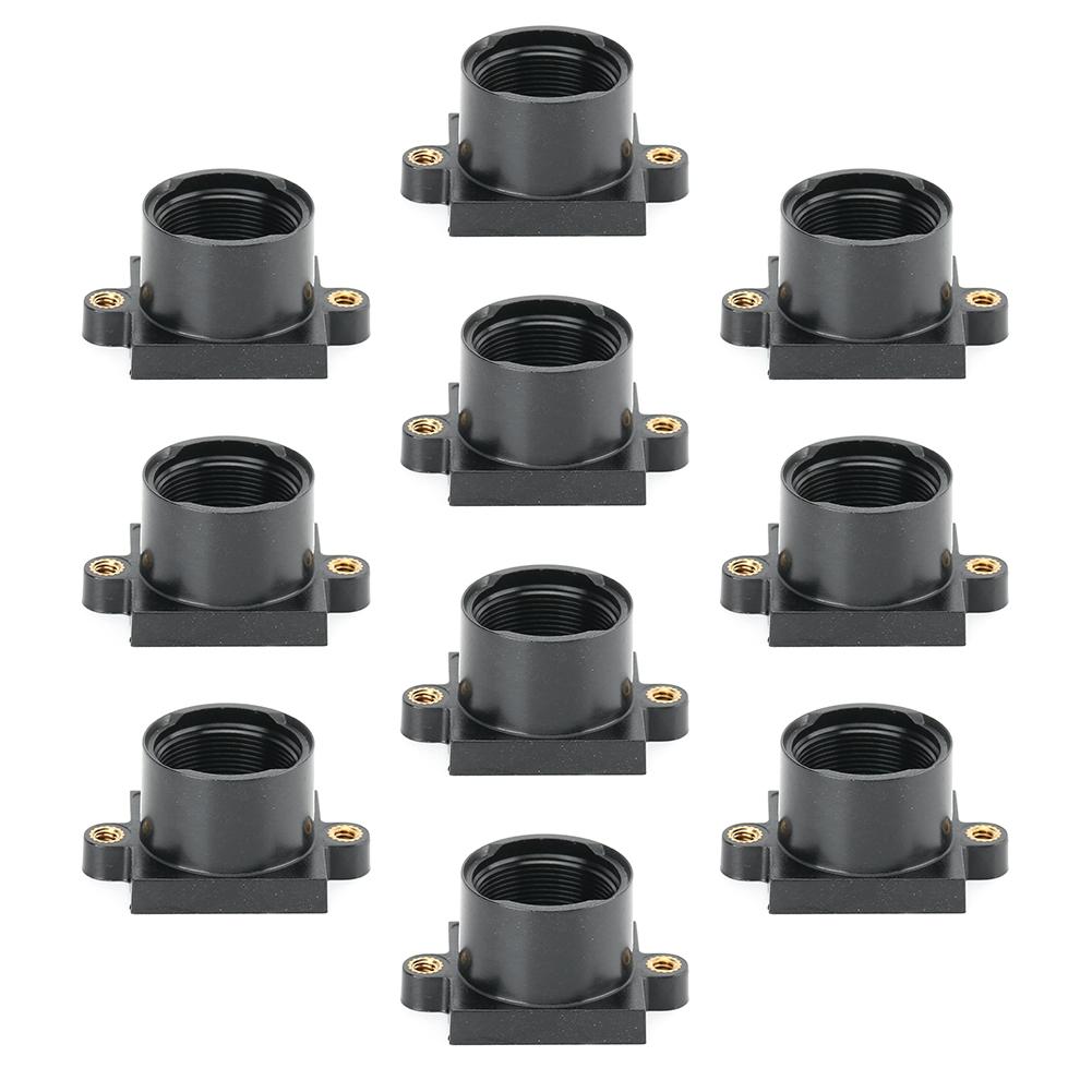 10pcs ABS Camera Lens Mount Holder Bracket Support Adapter M12x0.5 with Filter