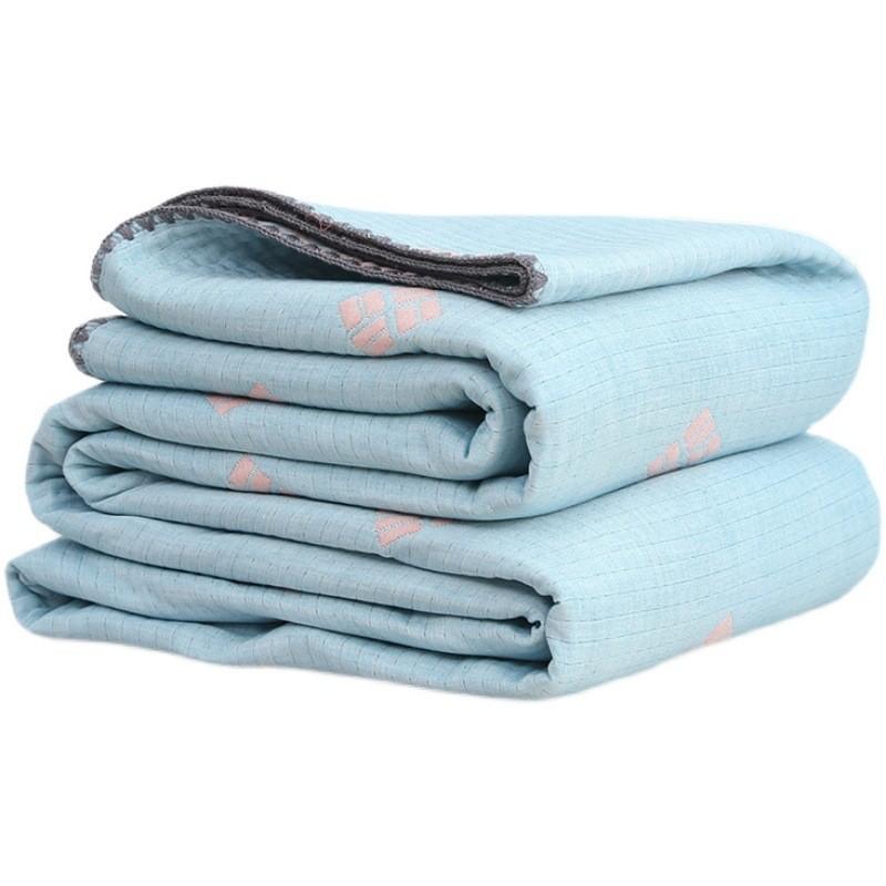 Pătură din muselină din tifon de bumbac, cuvertură moale, în carouri, jacquard, pentru adulți, pe/pat/canapea/avion/cuvertură de pat de călătorie 200x230cm