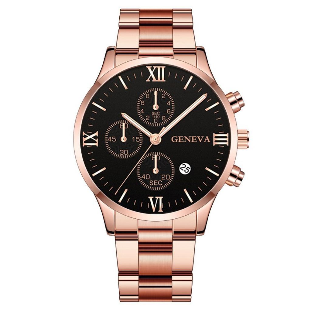 Mens Leather Business Fashion Watch Strap Watch For Gift Giving