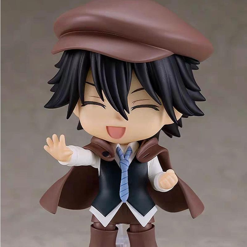 Q Version Nendoroid Anime Periphery Action Figures Interchangeable Face Joint Mobility Doll Desktop Ornament Collection Boy Gift
