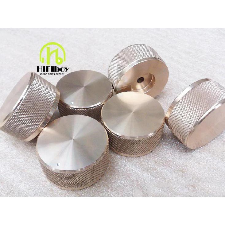 Amplificador Aluminum Volume Rotary Encoder Knob HIFI Audio Amplifier DAC Potentiometer Attenuator Handle Diameter 44mm H22mm