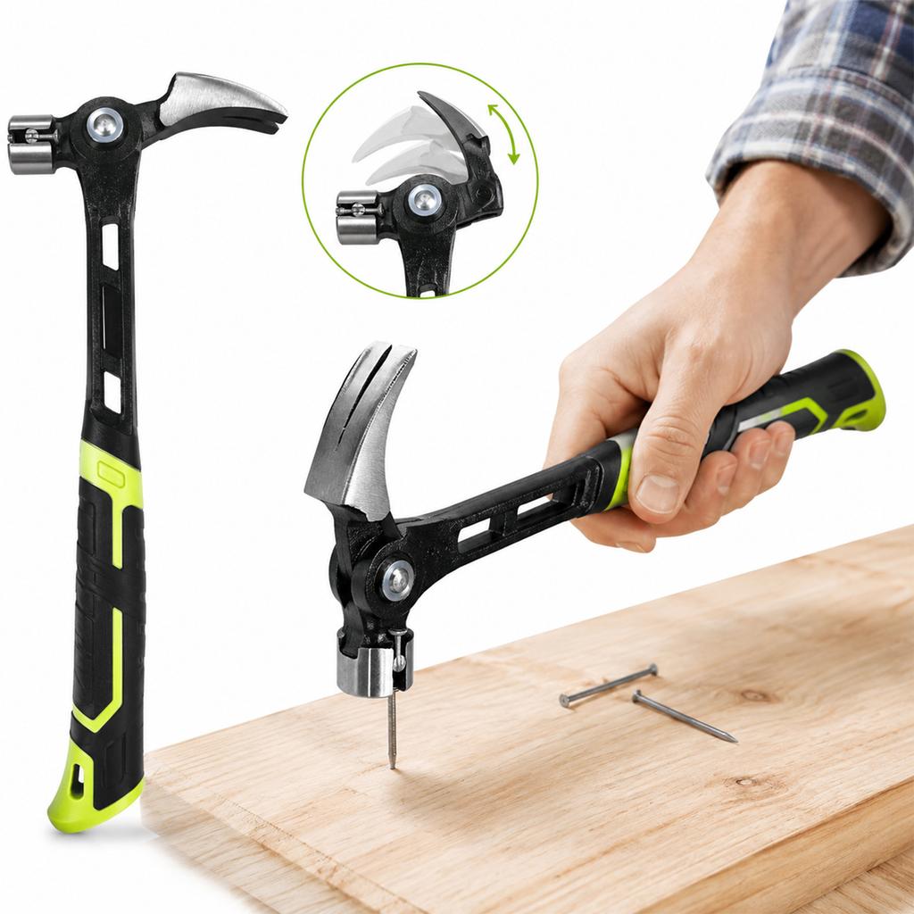 Adjustable Angle Hammer, Multi-Functional High Hammer for Home and DIY Projects