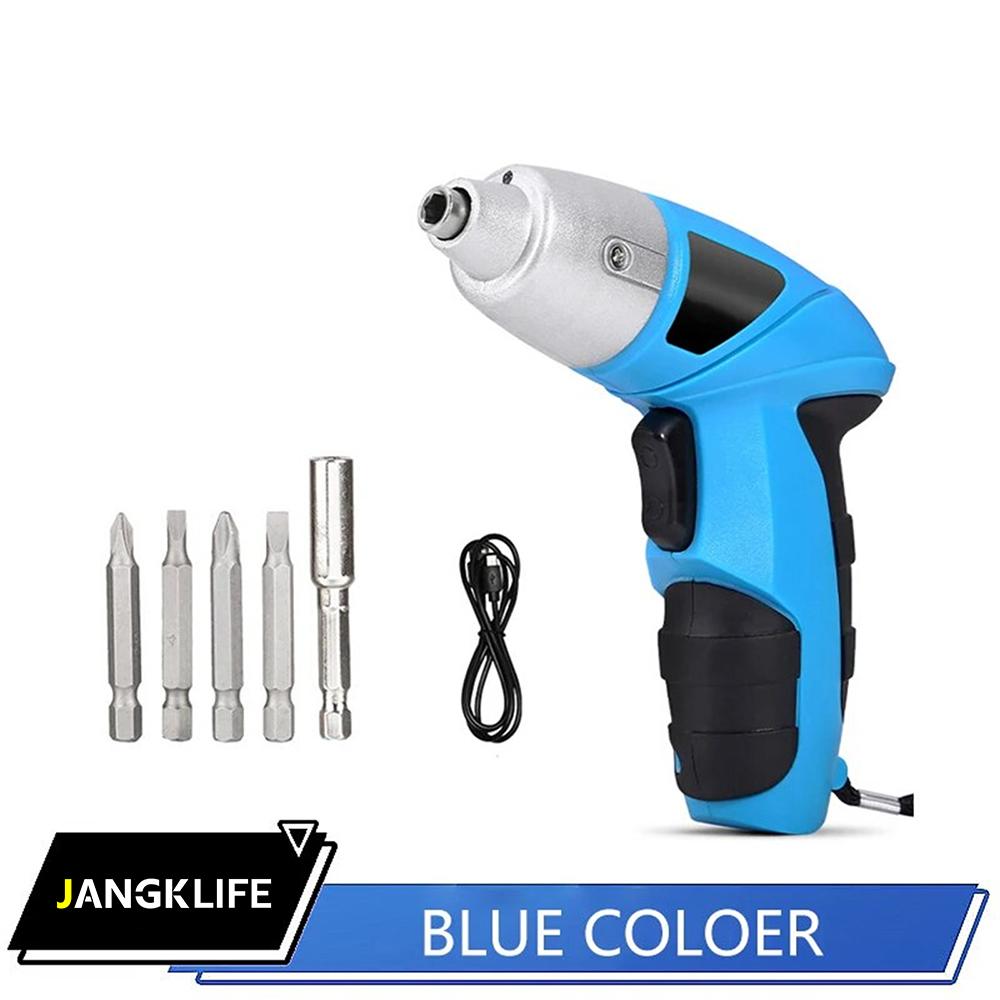

Cordless Electric Screwdriver Rechargeable 1300mah Lithium Battery Mini Drill 3.6V Power Tool Set For Home DIY золотой