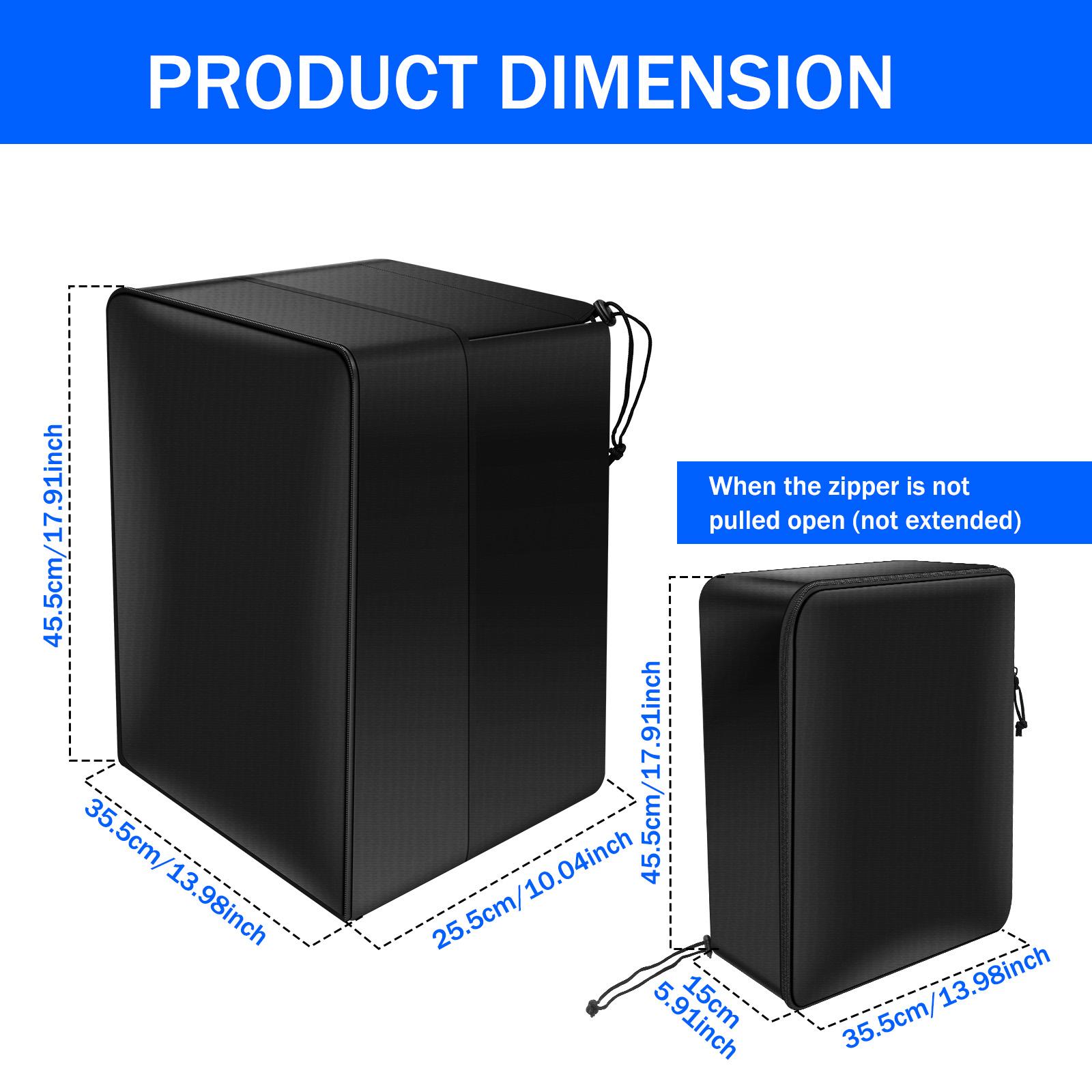 EV Charging Station Cover Oxford Waterproof Dust Electric Vehicle Charger Protector with Adjustable Zipper EV Charger Rain Cover
