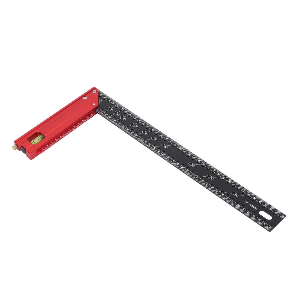 Combination Framing Square 40cm 16 Inch 5 To 90 Degree Adjustable Square Multi Angle Measuring Ruler