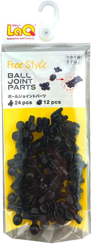 

Yoshiritsu LaQ Freestyle Ball Joint Parts L008800 (36 pieces)