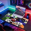 Custom Name Personalized Game Rainbow Friends Pattern Mousepad, Laptop PC Desk Mat, Decorative Desk Mat for Home Keyboard Pad Gift