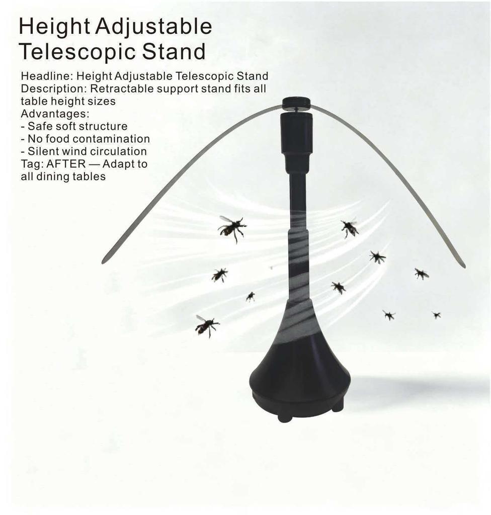 Multi-functional Outdoor Fly & Mosquito Repellent Fan