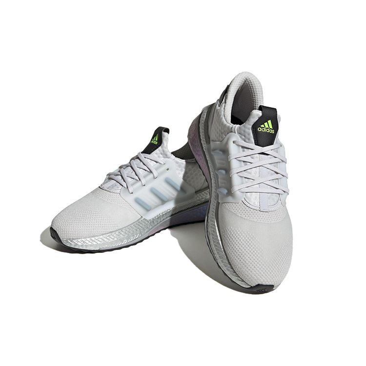 adidas X_PLRBOOST Silver Metallic Grey Men Sneakers Dash-Grey Core-Black ID9596