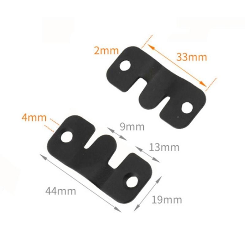 12er-Pack Einbauhalterungen Sichere & Stilvolle Wandbefestigungen Edelstahl Einbauhalterungen für Spiegel Kopfteil