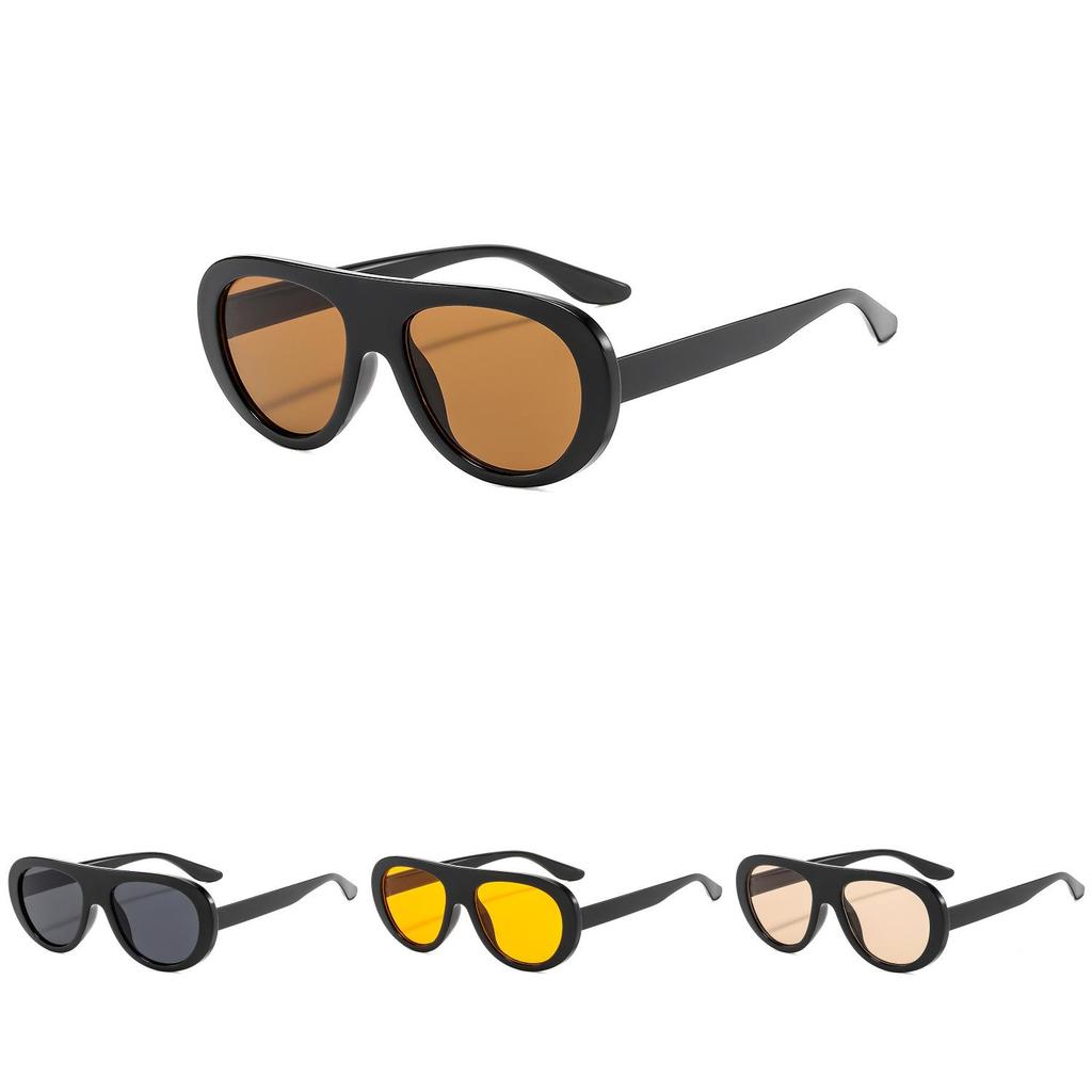 Classic Aviator Sunglasses With Tinted Ac Lenses For Travel And Beach Activities
