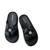 Women's Mid-Heel Floral Summer Sandals - New 2025 Style, Outdoor Casual, Thick Sole, Non-Slip