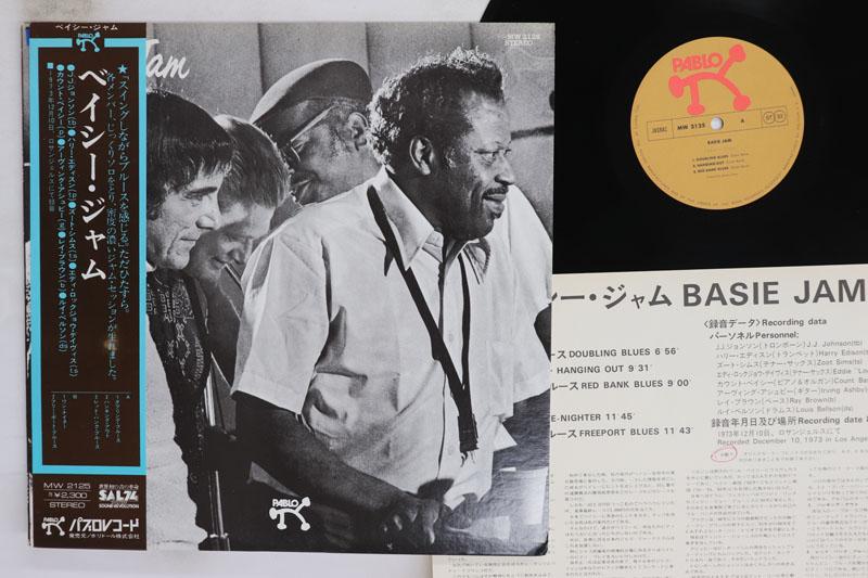 

LP Record COUNT BASIE Basie Jam MW2125 PABLO 1975 Japan Obi Jazz Used