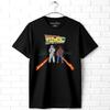 Back To The Future Fire Streaks Men's T Shirt