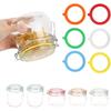 36 Pcs Rubber Seals Rings, Airtight Silicone Replacement Gasket, Leakproof Sealing Rings for 3.75 Inches Glass Mason Jars