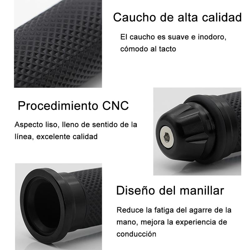 Universal 22mm Motorcycle Grips Cover Motorcross Bicycle Scooter Rubber Handlebar Motorbike Modified Throttle Grip Moto Styling