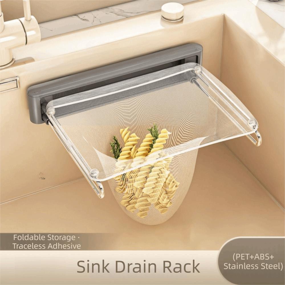 Strong Load-Bearing Kitchen Sink Filter Rack Sink Food Catcher Shelf Food Scraps Filtering