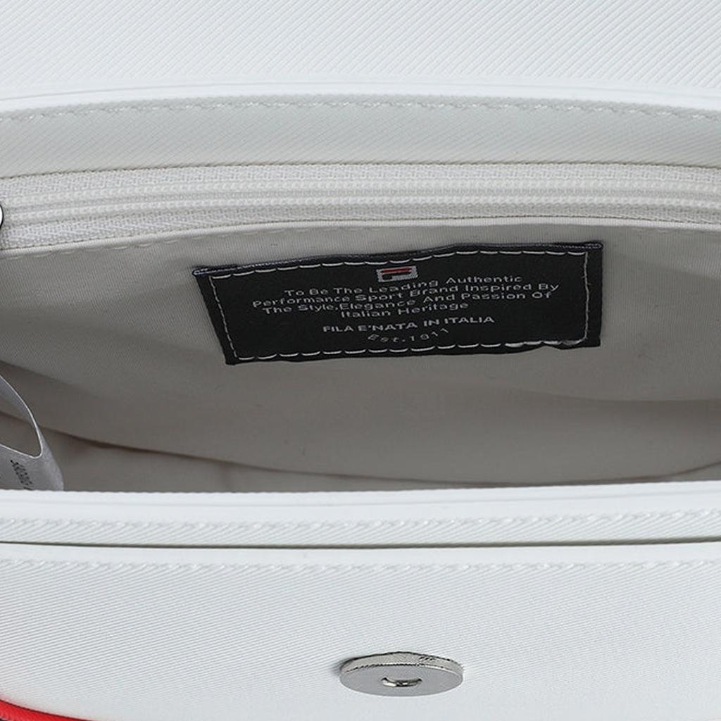 New FILA PU Crossbody Bag, Shoulder Bag Women's White F13W513161FWT