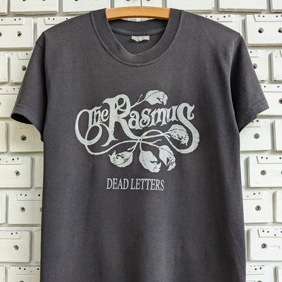 Vintage 2004 The Rasmus Tričko Dead Letters Tour Finská Alternativní Temná Rock Popová Kapela Merch Tričko Velikost S