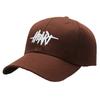 Korean Version of Letter Embroidered Big Head Hat Men and Women Summer Trendy Brand Baseball Cap Sun Protection Baseball Cap Men