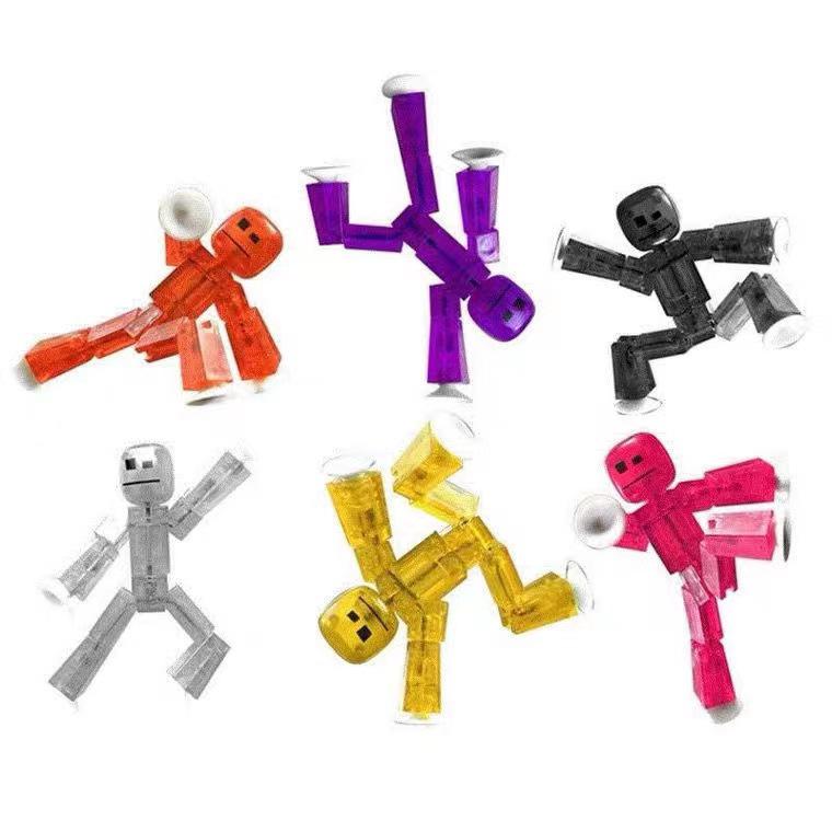 Le Toys Twisty Stickman: Creative Changeable Doll with Suction Cup