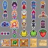 50 Star Dew Valley Story Graffiti Stickers Cartoon Pixel Game Decoration Computer Mobile Stickers