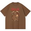 230 Gsm 100% Cotton Heavy Metal T-Shirt  Rock Band Popular Music Print Unisex Heavy Cotton T Shirt