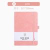 High Quality Custom A5/A6/A7 Notebook New Arrival  Office Journal PU Leather Hardcover with Elastic Band Pocket Diary
