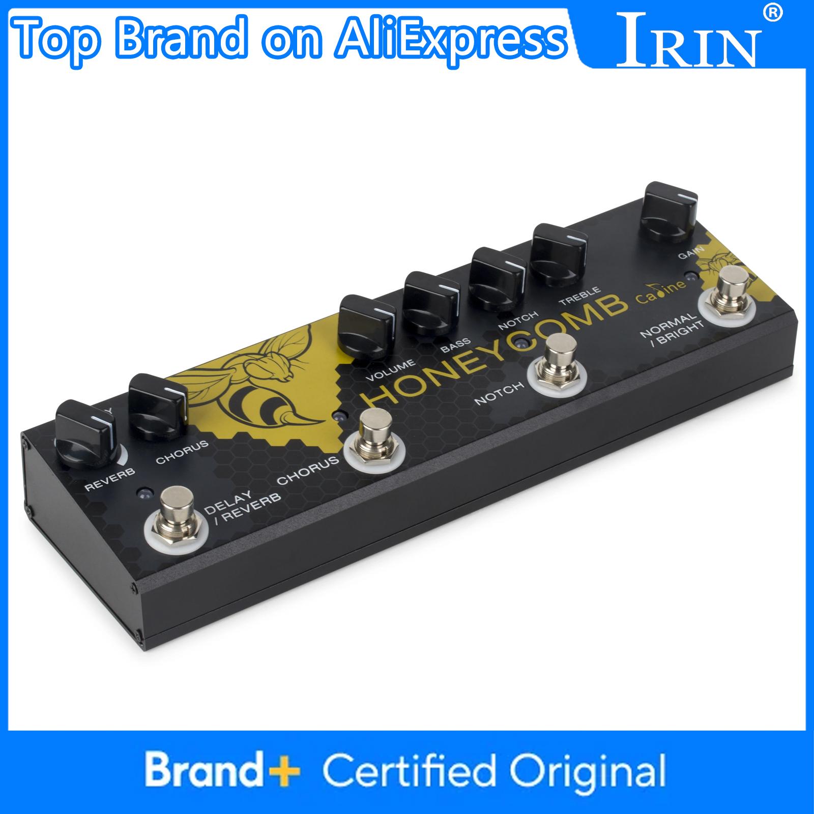 Caline CP-48 Honey Comb Multi-effects Pedal EU Guitar Effect Pedal Digital Guitar Chorus Delay Reverb Equalizer Pedal