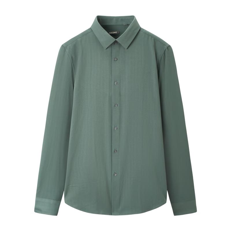 Joeone Men s Autumn/Winter Lightweight Fleece Stretch Shirt 180/100A