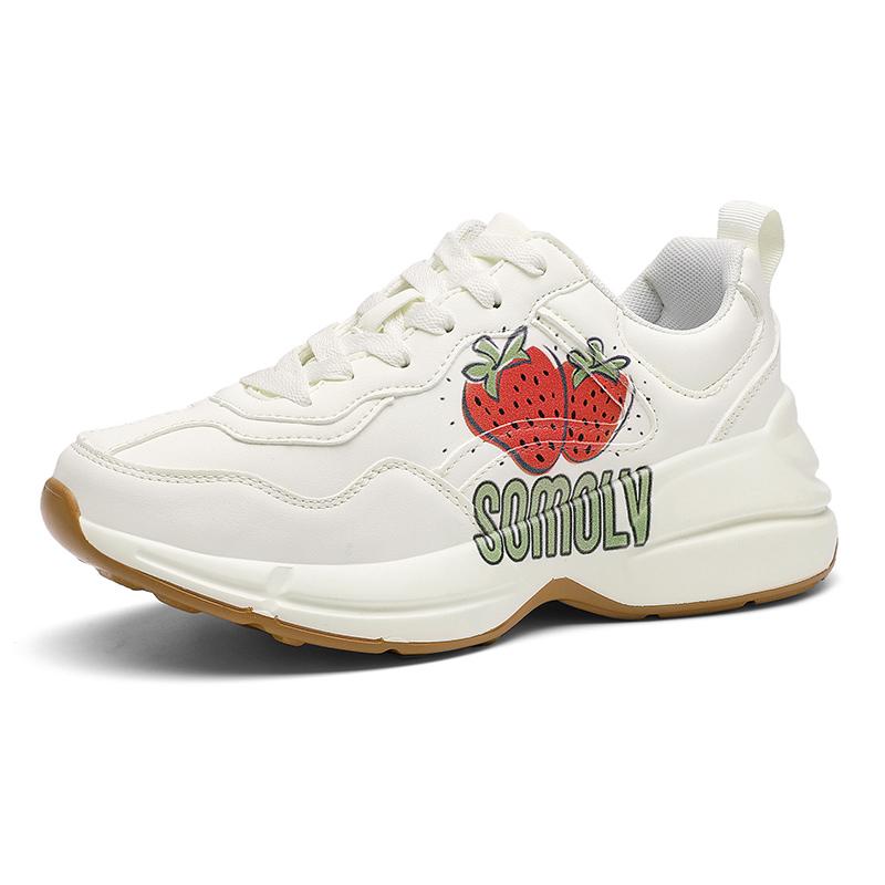 Fashion Designer Mens Women Luxury Chunky Casual 2024 Shoes Brand Leather Platform Sneakers for Men Girls Boys Tennis Tennis Original