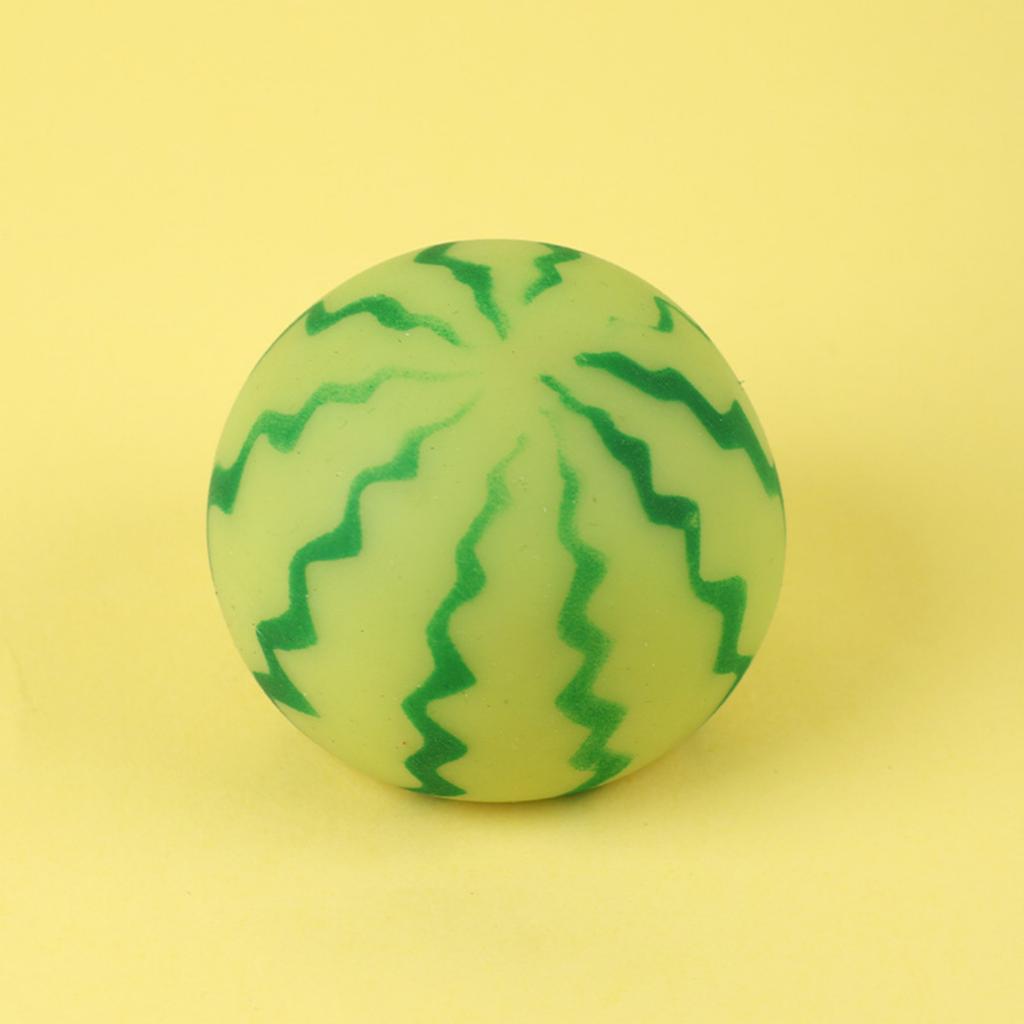 Watermelon Stress Relief Ball Squeeze Toy Soft Foam Sensory Fidget Toy for Office Desk and Home Use Durable and Lightweight Design