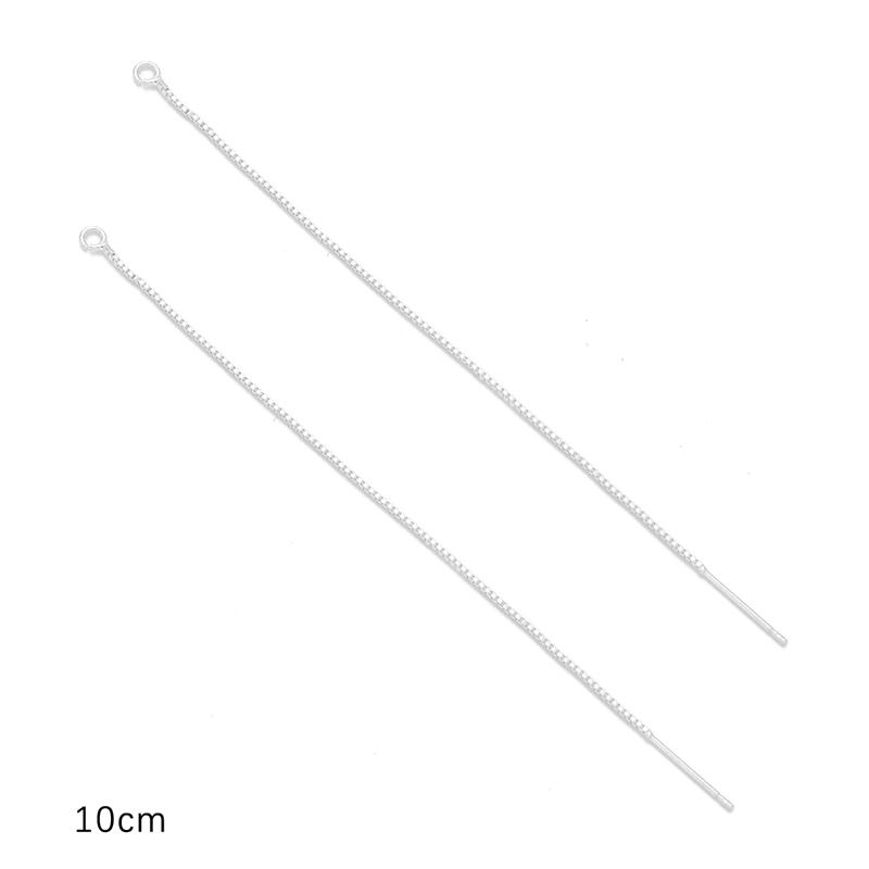 2 szt. Miedziany łańcuszek na naszyjnik DIY bransoletka kolczyki wyroby jubilerskie akcesoria rzemieślnicze