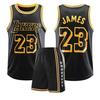 Lakers # 23 LeBron James Basketballtrikot Set für Erwachsene und Kinder