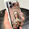 Virgen Mary Virgin De Guadalupe Soft Phone Case for iPhone 16 16E 17 Air 15 Pro Max 14 Plus 13 Mini 11 12 7 Black Cover Back She