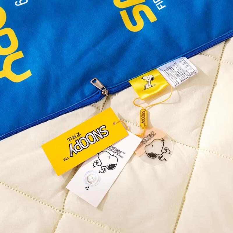 Snoopy 3D Plush Pillow Quilt