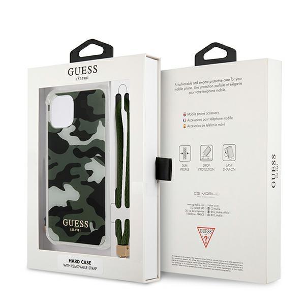 Guess Guhcp12Mksarka Iphone 12/12 Pro6,1 Zielony/Khaki Hardcase Camo Collection