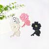 Embroidered Flower Flower Applique Handmade Clothing Ornament Exquisite Beaded Patch  DIY