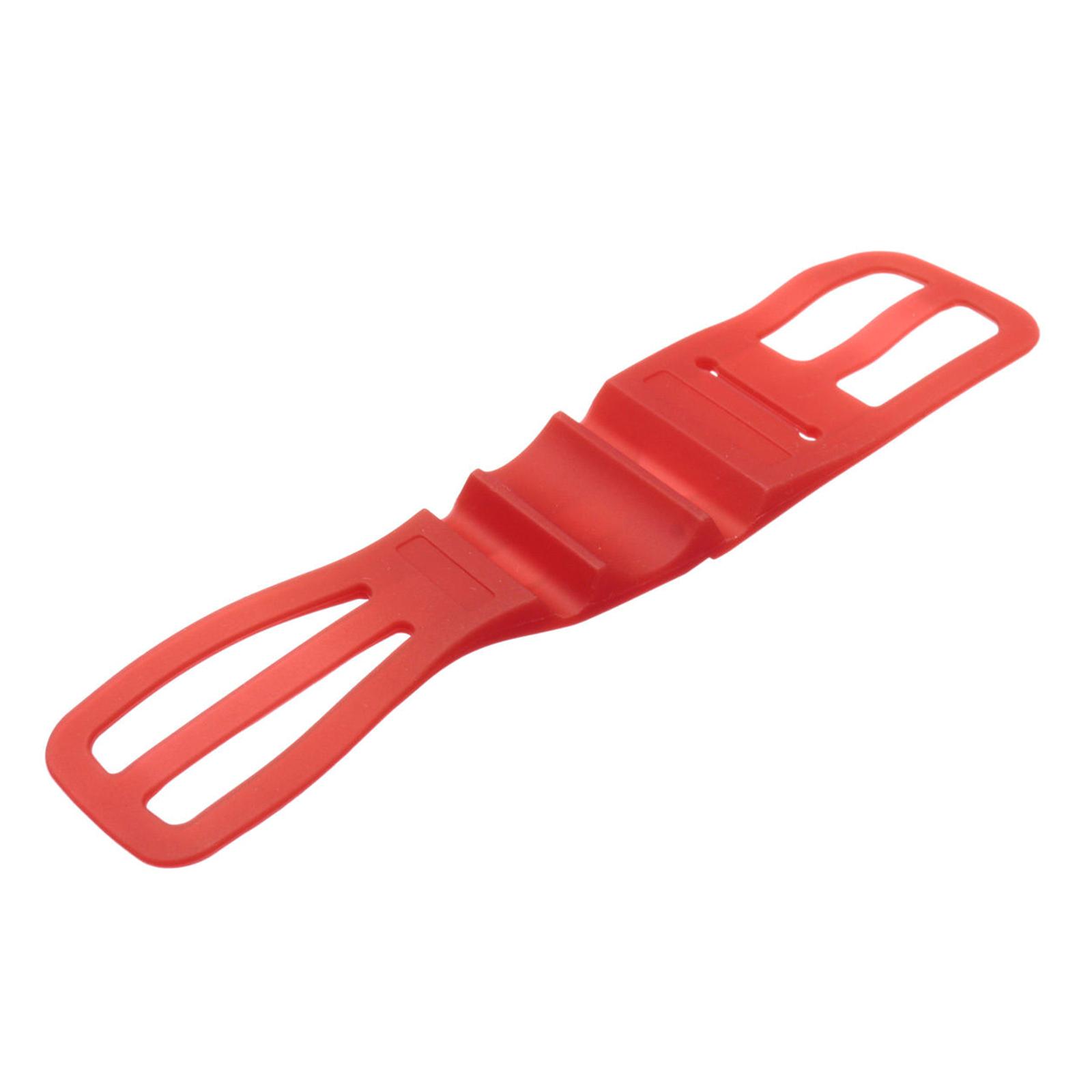

Bike Silicone Band Elastic Strap Bandage Flashlight Mount Phone Holder Bike Light Replacement Mount Fixing Bandage Belt красный