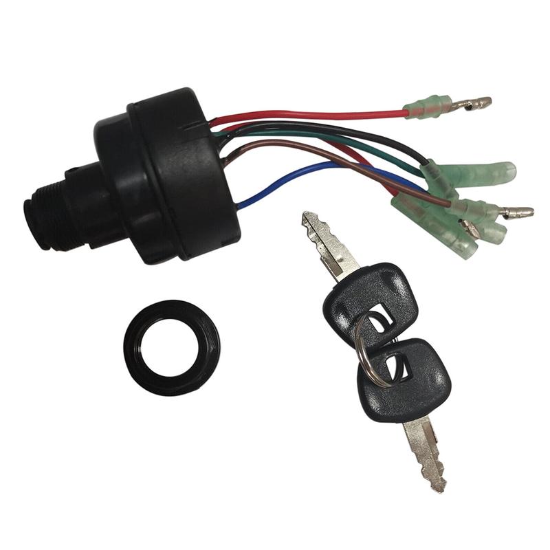8HP-115HP Outboard Boat Engine Ignition Main Key Switch Fit for Tohatsu Nissan 353760203M 385760201M