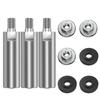 Steel Thread Adapter Extension Rod M10 M14 Power Tool Angle Grinder Bit Extension Shaft 65/80/95/115mm