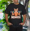 Meowscle Gym Cat Funny Cat Workout Tee for Cat Lovers T-Shirt
