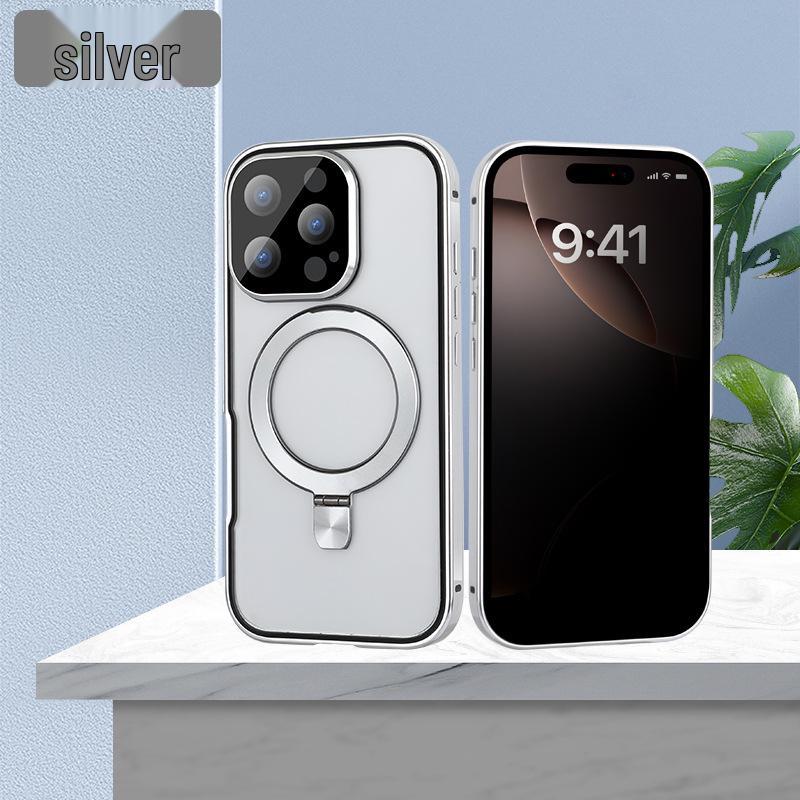 

Apple iPhone Magnetic Rotatable Stand Case - Drop-proof, Heat Dissipating Protective Cover Custom Packaging
