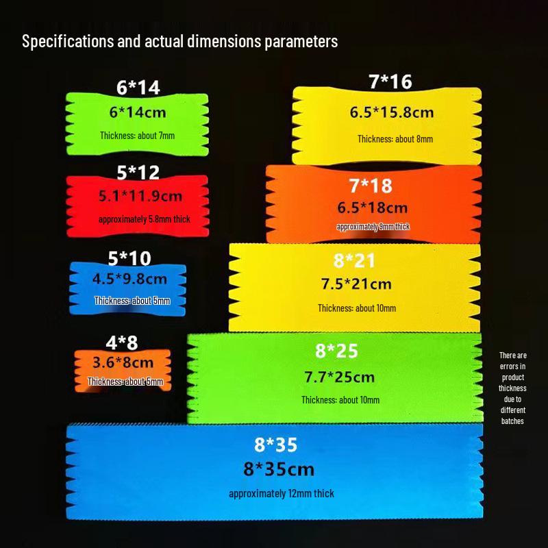 Vibrant EVA Foam Fishing Line Winding Board
