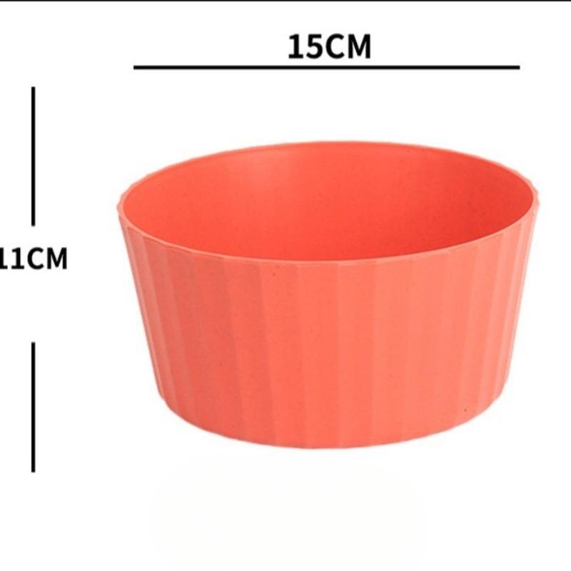 Wheat Tableware, Plastic Pickled Cabbage and Fish Basins, Hot Pot and Spicy Hot Pot Bowls, Large Bowls, Soup Bowls, Noodle Bowls