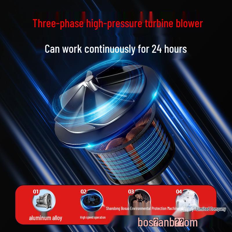 BoShuo Heavy-Duty Industrial Vacuum Cleaner, High-Power High-Suction for Debris and Dust In Workshops