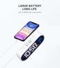 Modern Minimalist Led Digital Alarm Clock With Lighted Mirror For Home Office Desk Decor