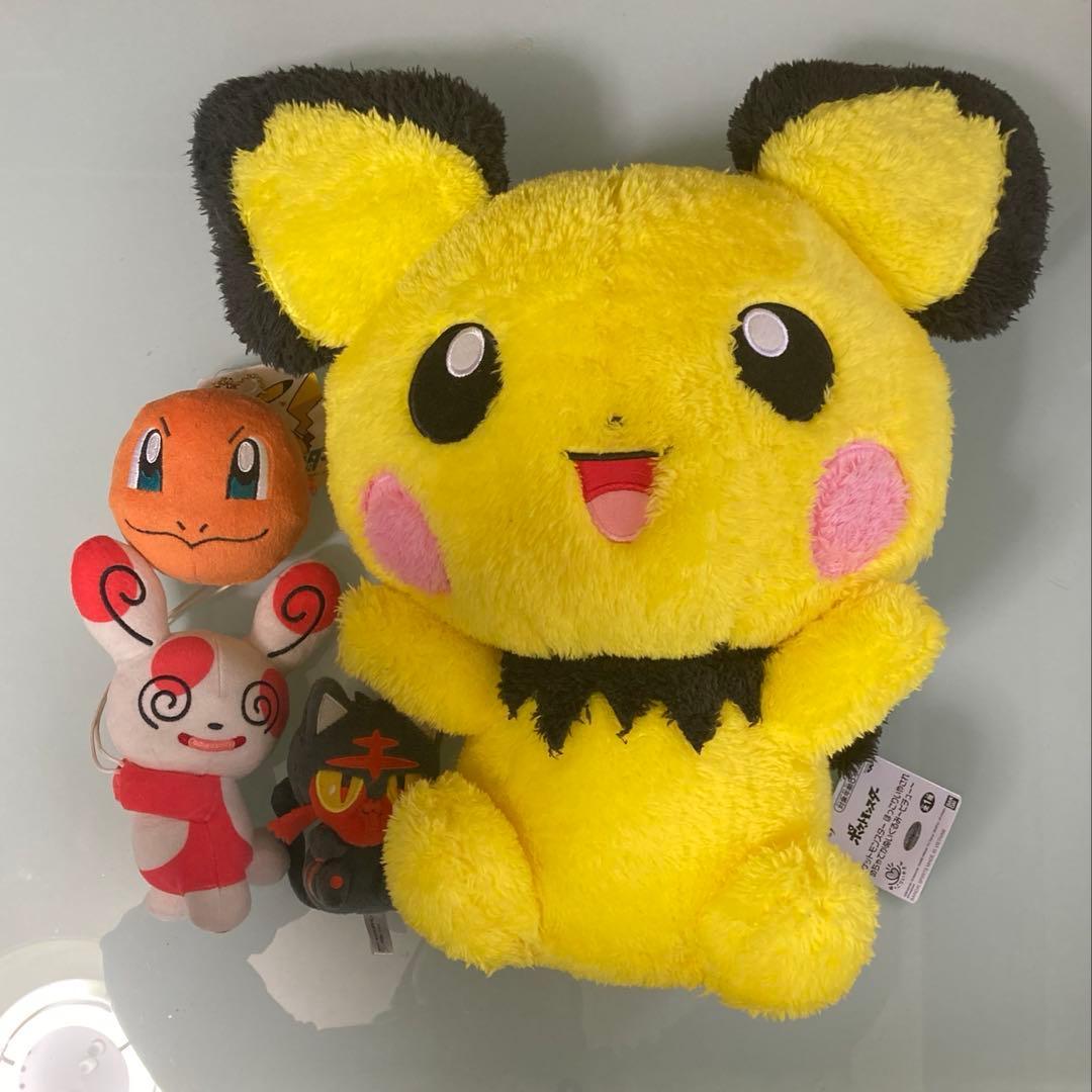 Weekend limited price reduction Pokemon stuffed toy set
