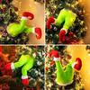 Santa Claus Legs Christmas Decorations Plush Ornament Christmas Tree Elf Legs Imaginative Bauble  Home Funny Hanging Decorations