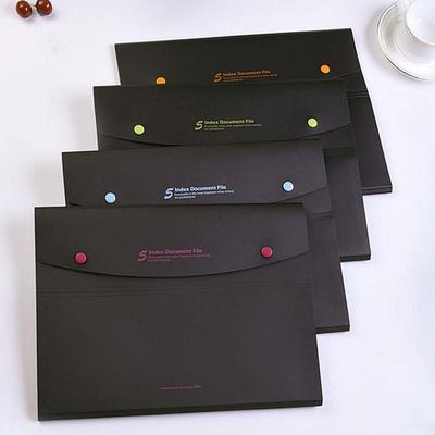 Carpeta de Archivo A4 a Color para Estudiantes Carpeta para Papeles de Examen 5 Compartimentos Billetera Expandible con Doble Hebilla Bolsa de Archivo Multicapa Bolsa para Almacenamiento de Datos